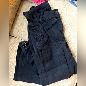 French Connection EUC Cargo Pants Dark Blue Size 4